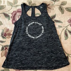 Flywheel never coast tank top